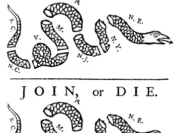 Join or die snake